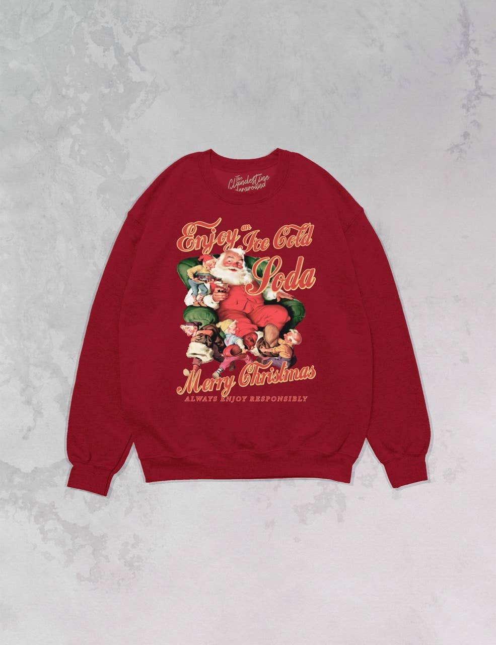 Santa Oversized 90's Sweatshirt