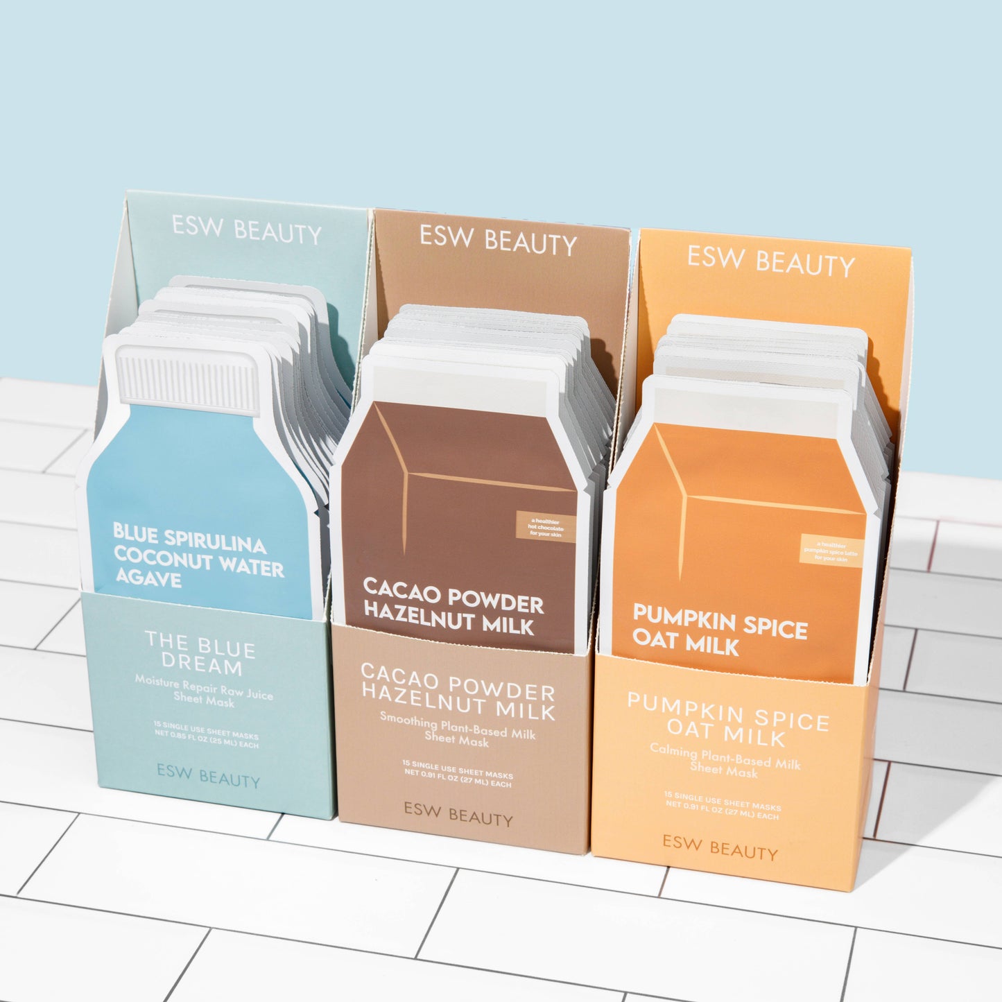 Pumpkin Spice Oat Milk Plant-Based Milk Mask Filled PDQ