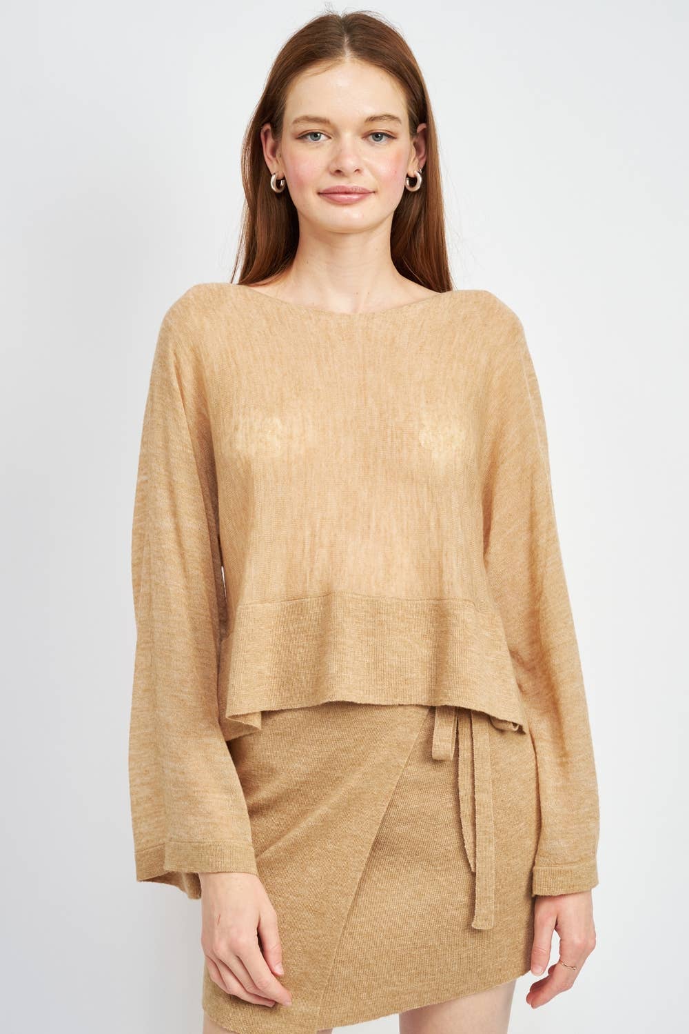 BOAT BECK CONTRASTED SWEATER