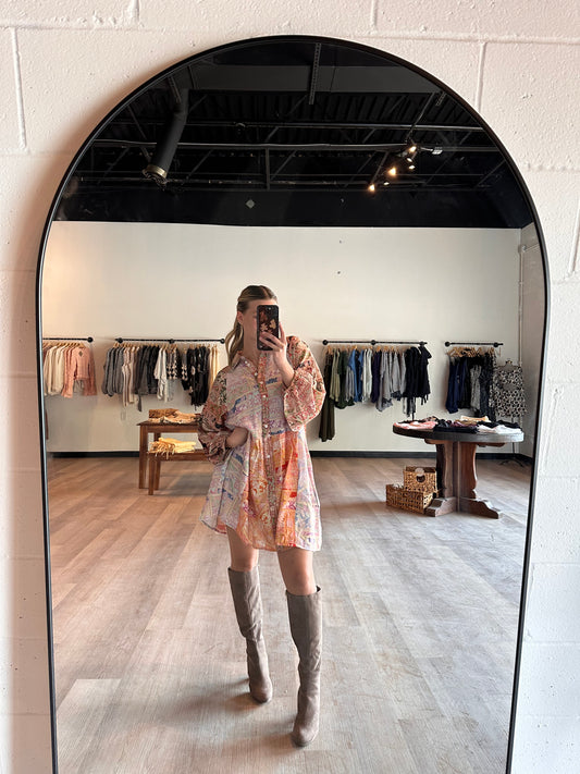 Sun Drenched Shirt Dress