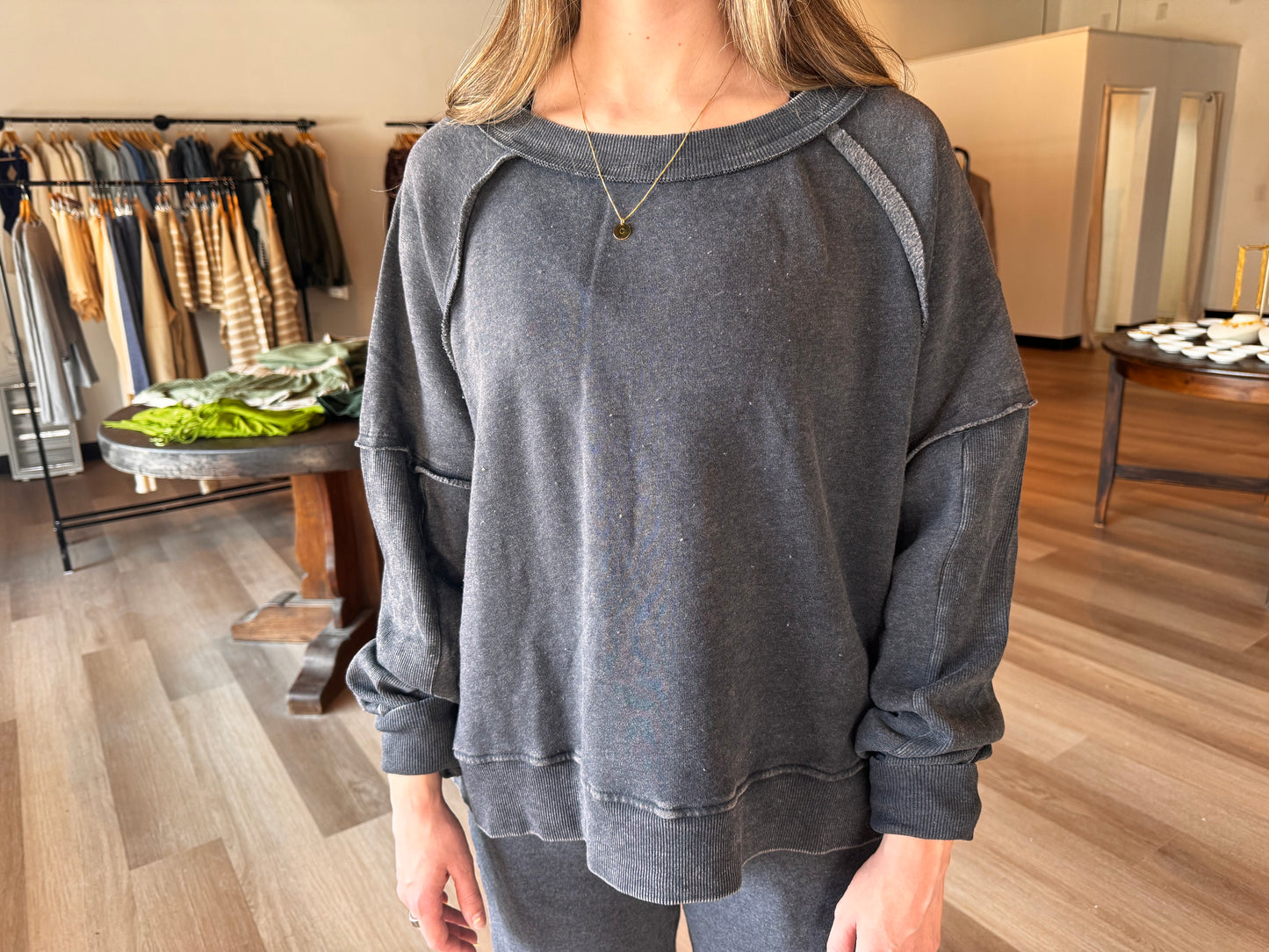 Raglan Matching Sweatshirt