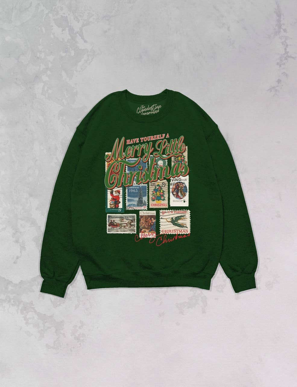 Stamps Oversized 90's Sweatshirt